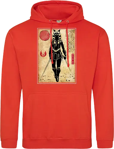 Ahsoka Tano woodblock
