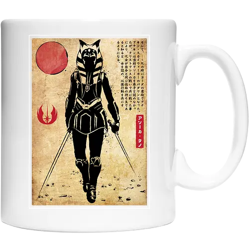 Ahsoka Tano woodblock