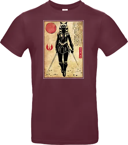 Ahsoka Tano woodblock