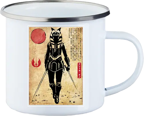 Ahsoka Tano woodblock