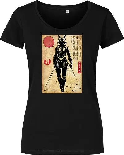 Ahsoka Tano woodblock