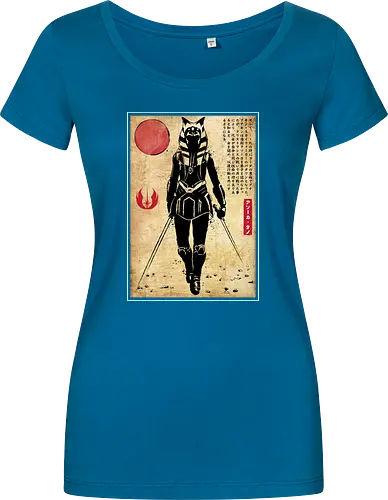 Ahsoka Tano woodblock