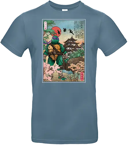 Rokus bo in Japan - turtles, ninja, heroes - Standard T-Shirt