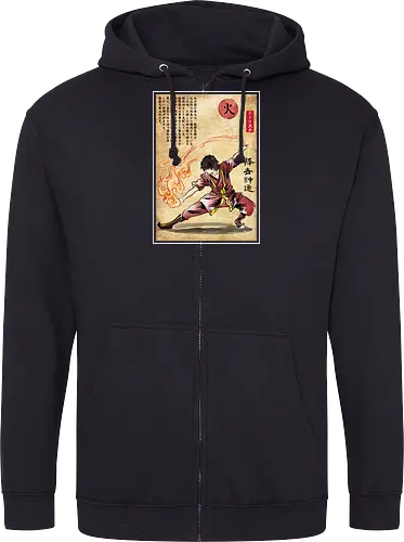 Fire nation master woodblock