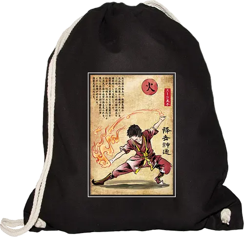 Fire nation master woodblock
