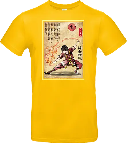 Fire nation master woodblock