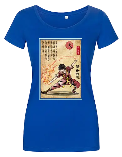 Fire nation master woodblock