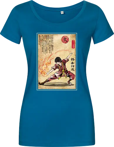 Fire nation master woodblock