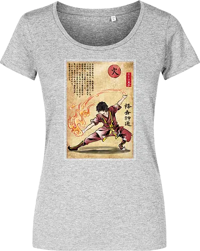 Fire nation master woodblock