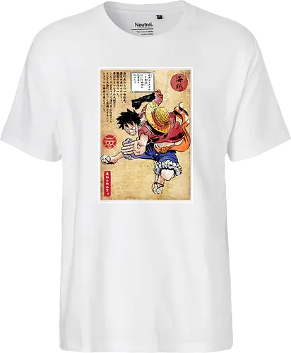 Straw hat captain woodblock