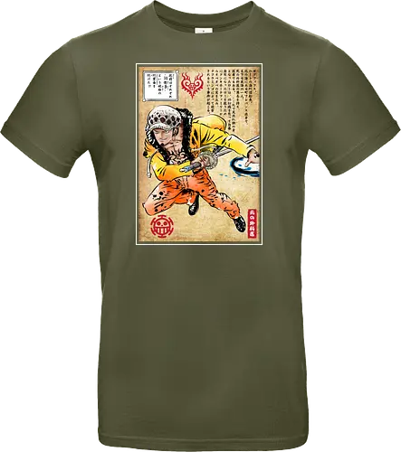 Surgeon of death woodblock