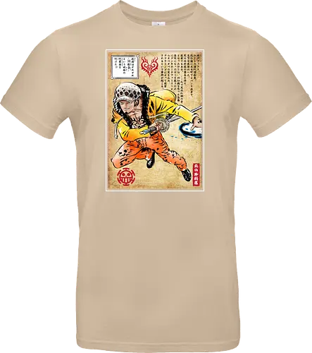 Surgeon of death woodblock
