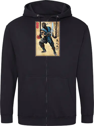 Ice warrior woodblock