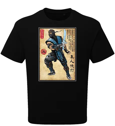 Ice warrior woodblock