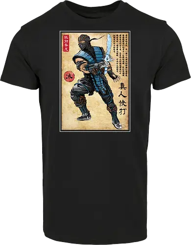 Ice warrior woodblock