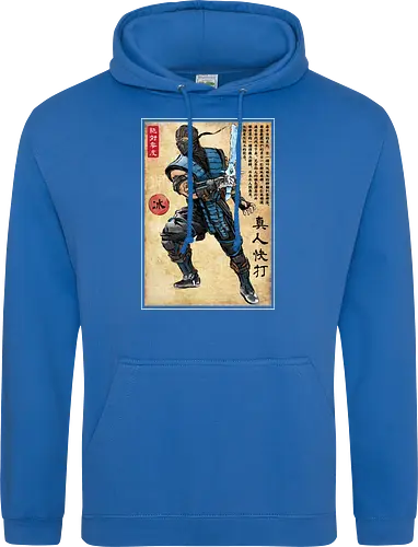 Ice warrior woodblock