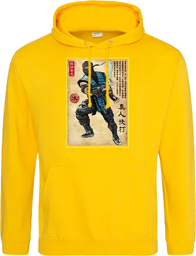 Ice warrior woodblock