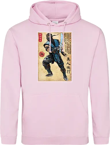 Ice warrior woodblock