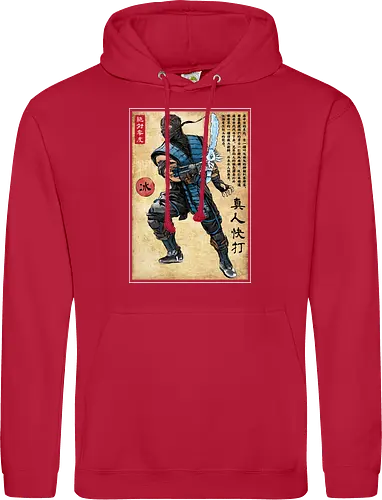 Ice warrior woodblock