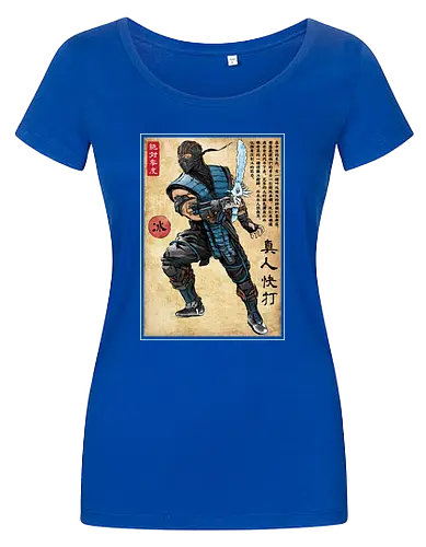 Ice warrior woodblock