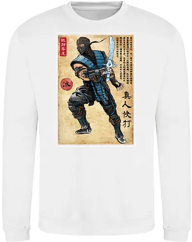 Ice warrior woodblock