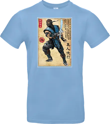 Ice warrior woodblock