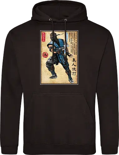 Ice warrior woodblock