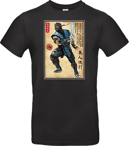 Ice warrior woodblock