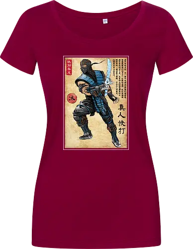 Ice warrior woodblock