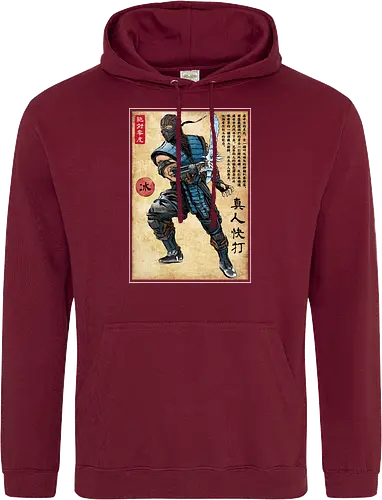Ice warrior woodblock