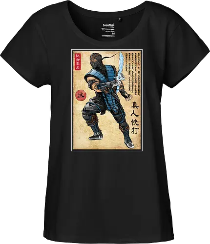 Ice warrior woodblock