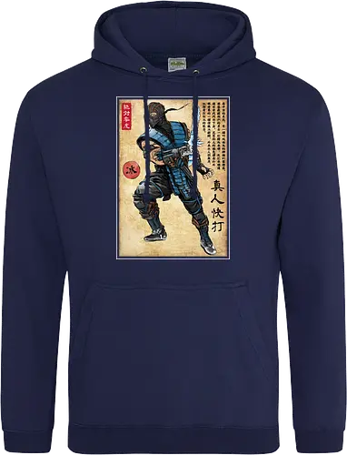 Ice warrior woodblock