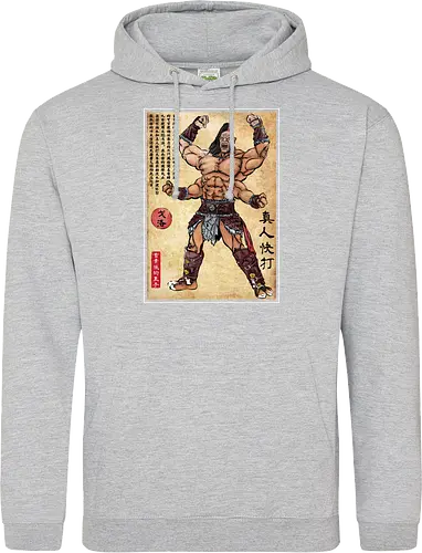 Prince of the Shokan woodblock