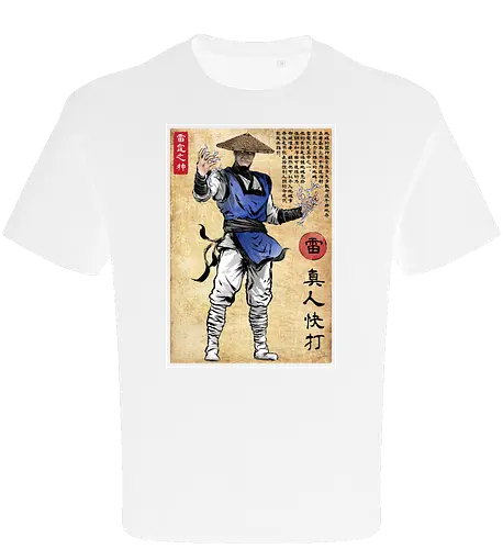 Thunder god woodblock