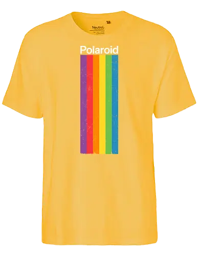 Retro Photography - retro, Photography, photography, fotografie, rainbow, regenbogen - Fairtrade T-Shirt