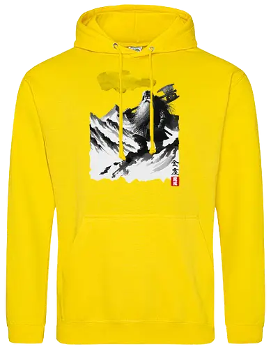 The dwarf's journey - dwarf, zwerg, Fellowship, ring, sumi-e - Standard Hoodie