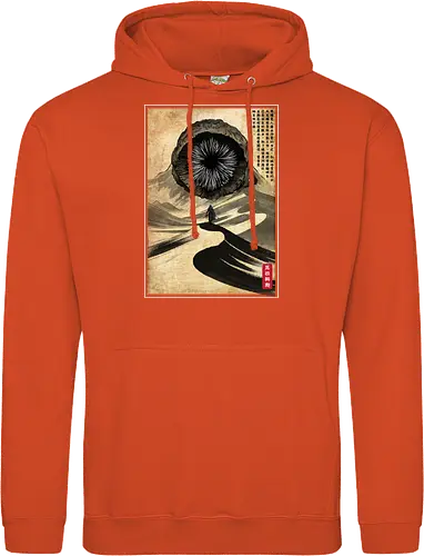 Dune woodblock