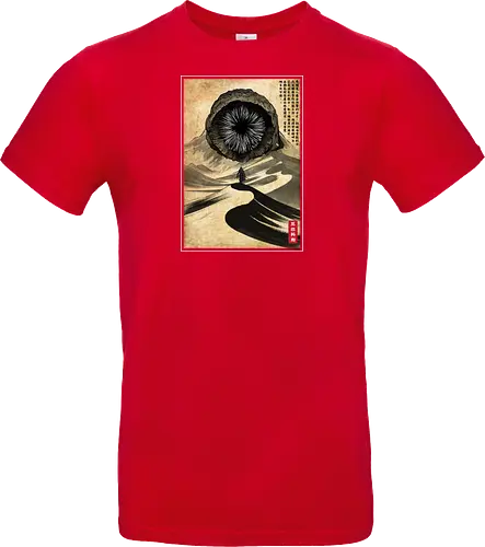 Dune woodblock