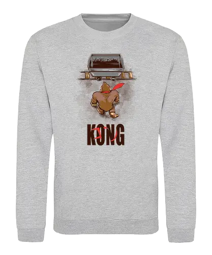 DKong - japan, anime, manga, retro, gaming, classic, akira, affe, ape, monkey, donkey - Sweatshirt