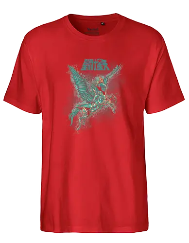 Divine Pegasus - saint seiya, pegasus, anime, sentai, mythologie - Fairtrade T-Shirt
