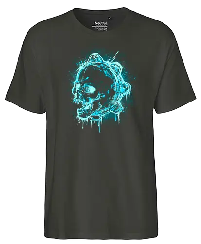Skull of war - gow, skull, schädel, shooter, gaming, consolegaming, grs of war - Fairtrade T-Shirt