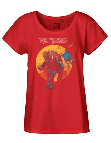 Nemesis - gaming, mashup, Eddie, music, game - Fairtrade Girl Shirt