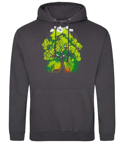 Seasons of Sunshine - nature, tree, bär, owl, eule, br - Standard Hoodie