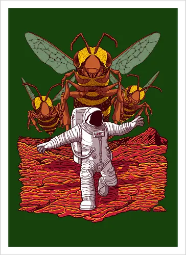 Killer Bees on Mars