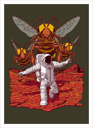 Killer Bees on Mars