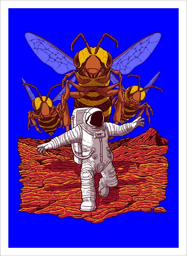 Killer Bees on Mars