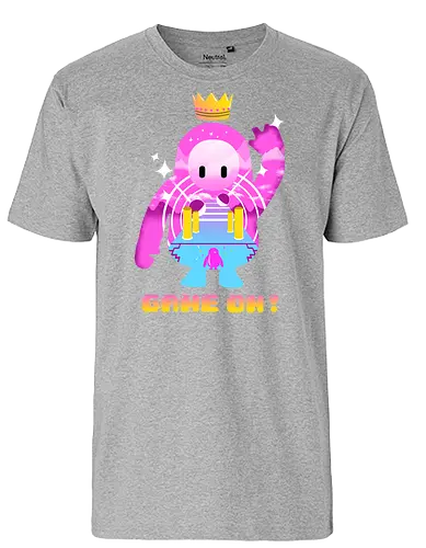 Game On! - gaming, fall, Guy, fun, game - Fairtrade T-Shirt