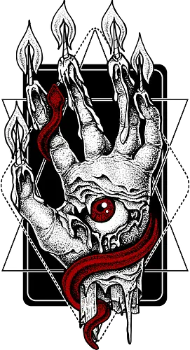 Hand of Glory - Spooky, Eye