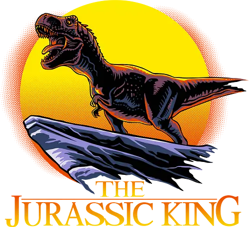 Jurassic King - lion, jurassic, dinosaur, dino, t-rex