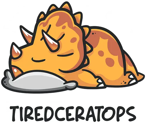 TireComiceratops - triceratops, dino, dinosaur, müde